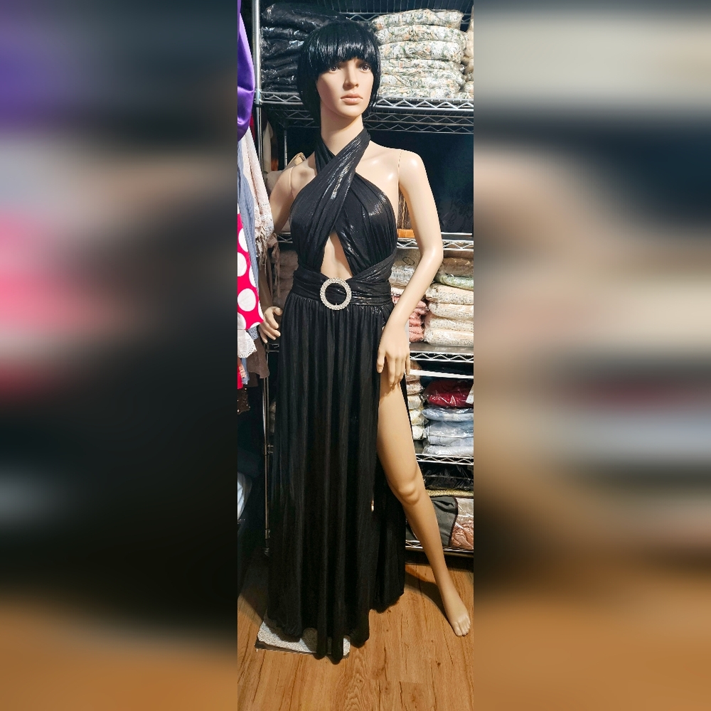 L'atiste Sexy Black Bodysuit Dress Brandnew with tag